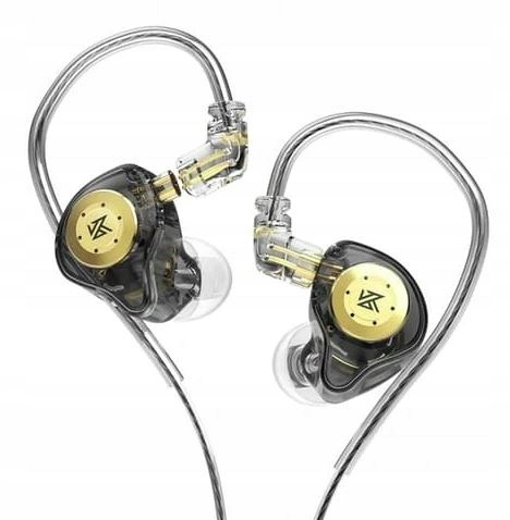 KZ EDX PRO SŁUCHAWKI DOKANAŁOWE MONITORY IEM ODSŁUCHY SCENICZNE DYNAMICZNE Mikrofon nie