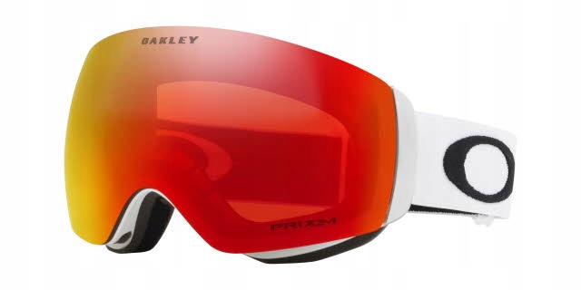 Brýle Oakley Flight Deck M Matná bílá Prizm Snow Torch iridium S3