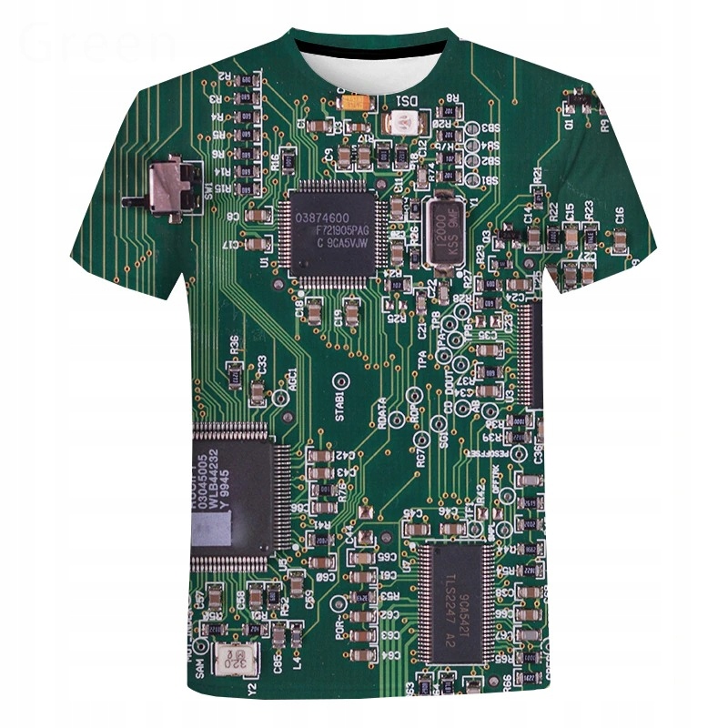 

Koszulka Chip Męska T-shirt Z Nadrukiem 3D