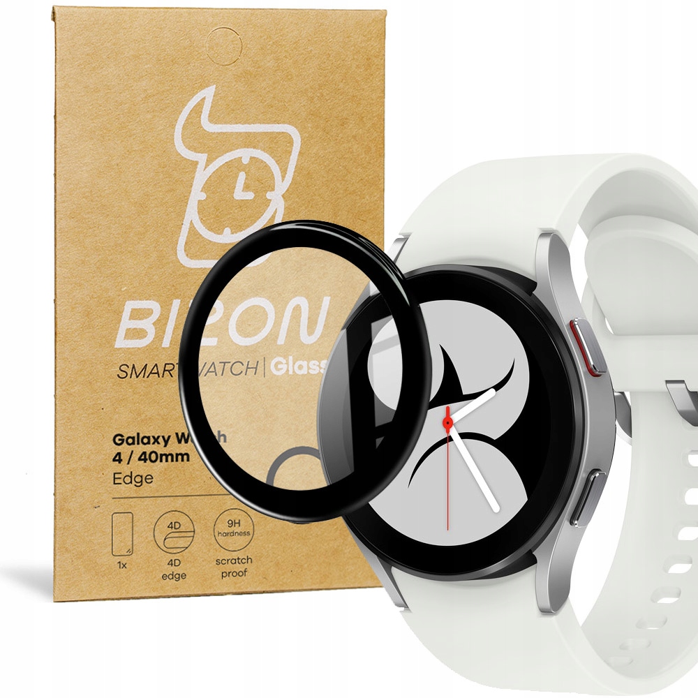 

Szkło hartowane Bizon Edge do Galaxy Watch 4 40mm