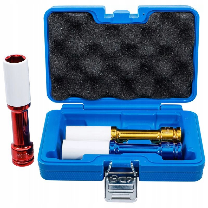 Sada ochranných nárazových nástavců 12,5 mm (1/2") 150 mm 17/19/21 mm 3 ks