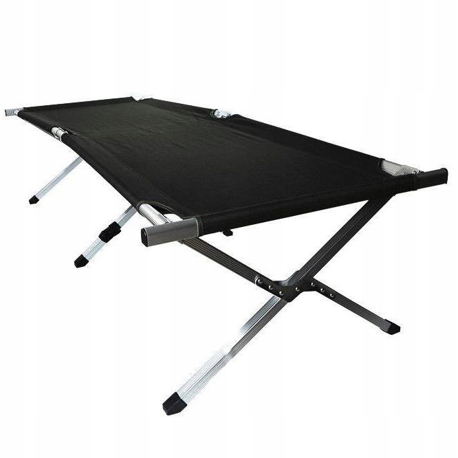 Polní postel Mil-tec 190 cm x 65 cm černá