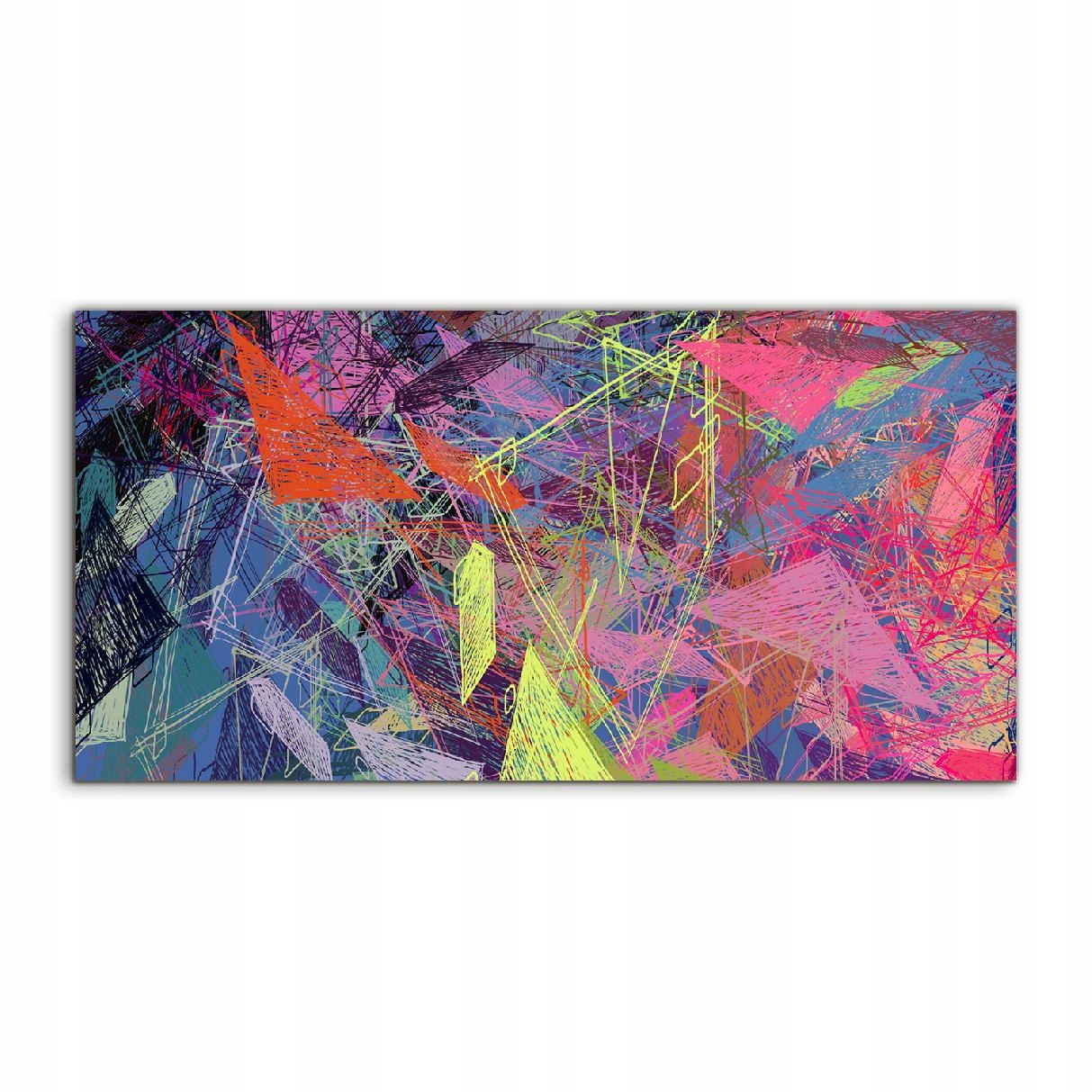 

Fotoobraz 100x50 ścienny Abstrakcja Art Kształty