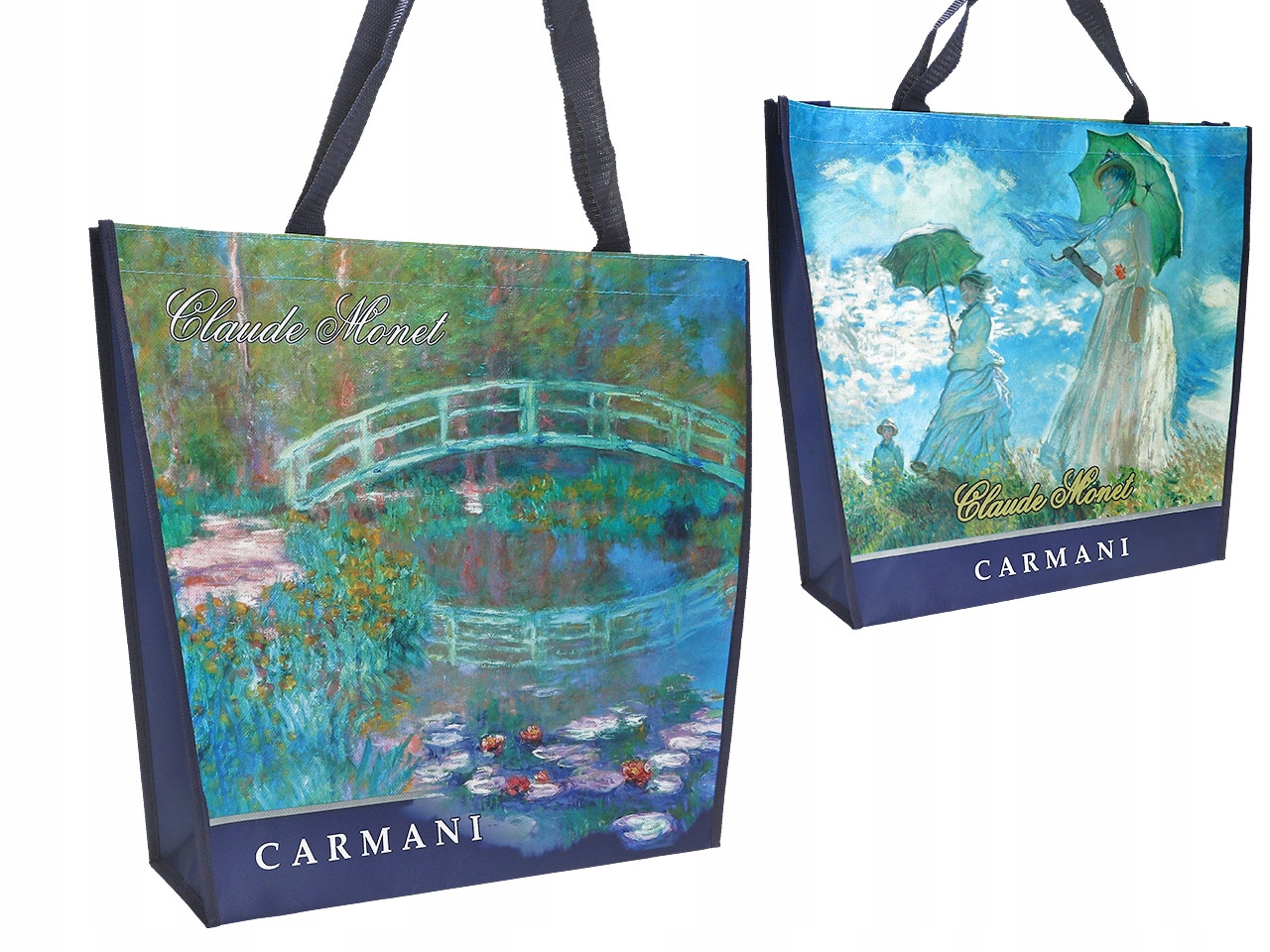 

Torba na ramię C. Monet Kobieta z parasolem, Lilie