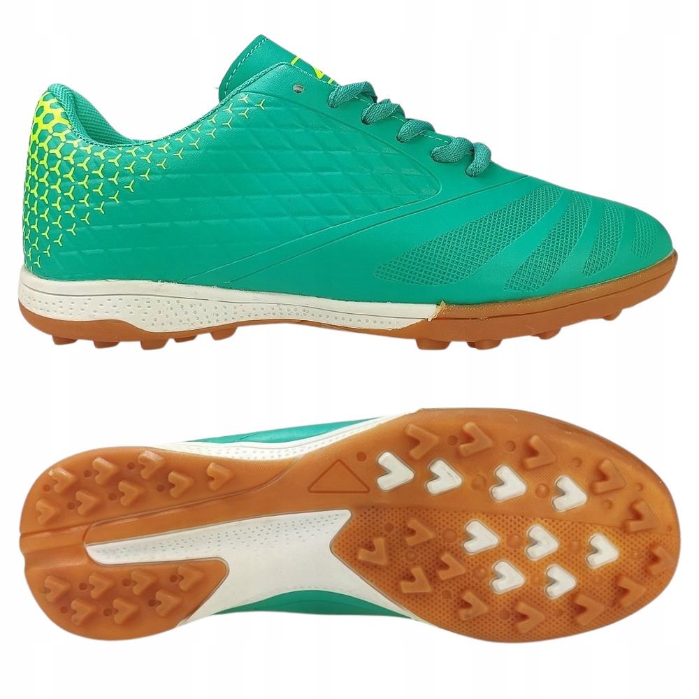 

Buty Turfy Piłkarskie Dziecięce Zielone A5785 38