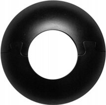 Rozetka 28,2x57,5mm Cezar Czarny RAL9005 Mat
