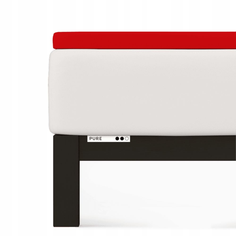 Prostěradlo Topper Schlafgut 180 x 200 cm – 200 x 220 cm, červená Deep 285