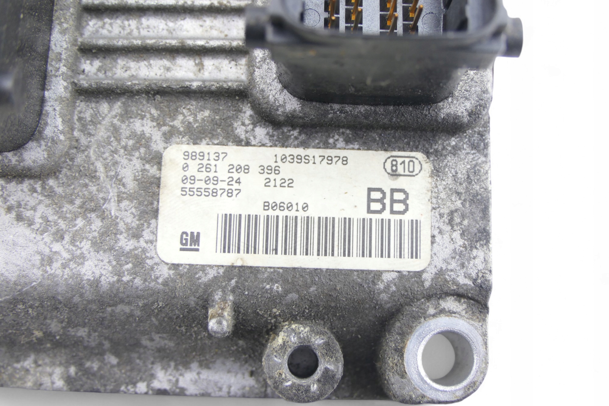 computer control unit of the engine OPEL ASTRA H 1.4 16V 55558787 0261208396 BB