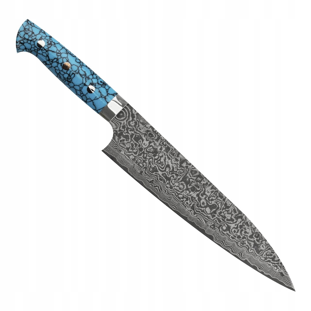 Takeshi Saji Btq R-2 Black Ručne kovaný japonský nôž šéfkuchára 21 cm