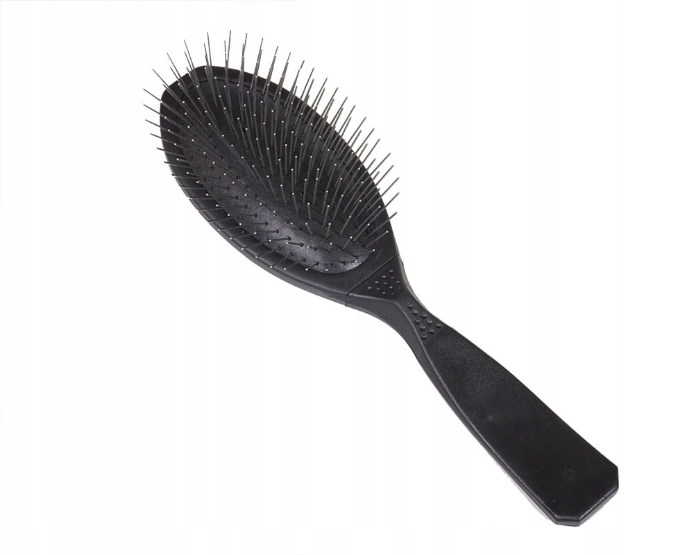 Levně Kartáč Pin Brush velký (M) černý, měkký Madan's