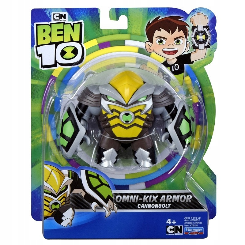 

Ben 10 Figurka 13 CM Wstrząśniety Kulopłot