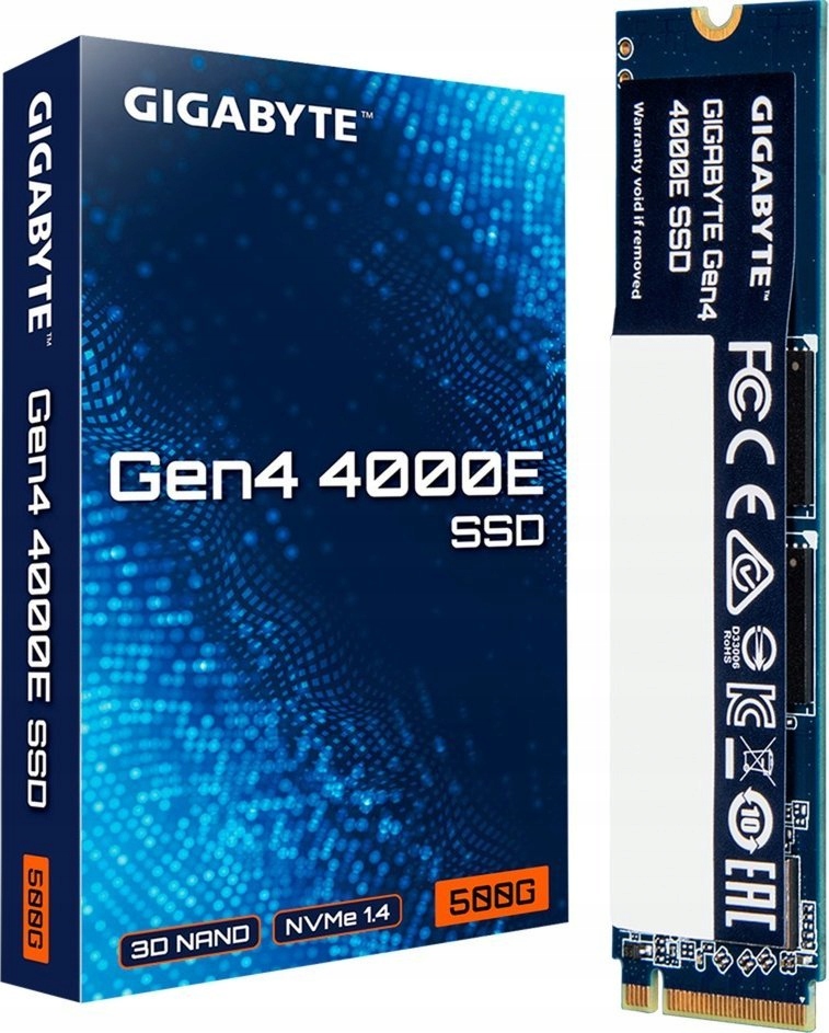 Gigabyte Gen4 4000E Ssd 500GB
