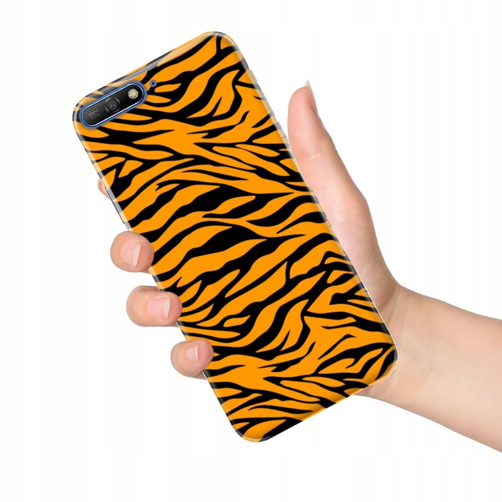 

Etui do Huawei Y6 2018 wzory Tygrys obudowa