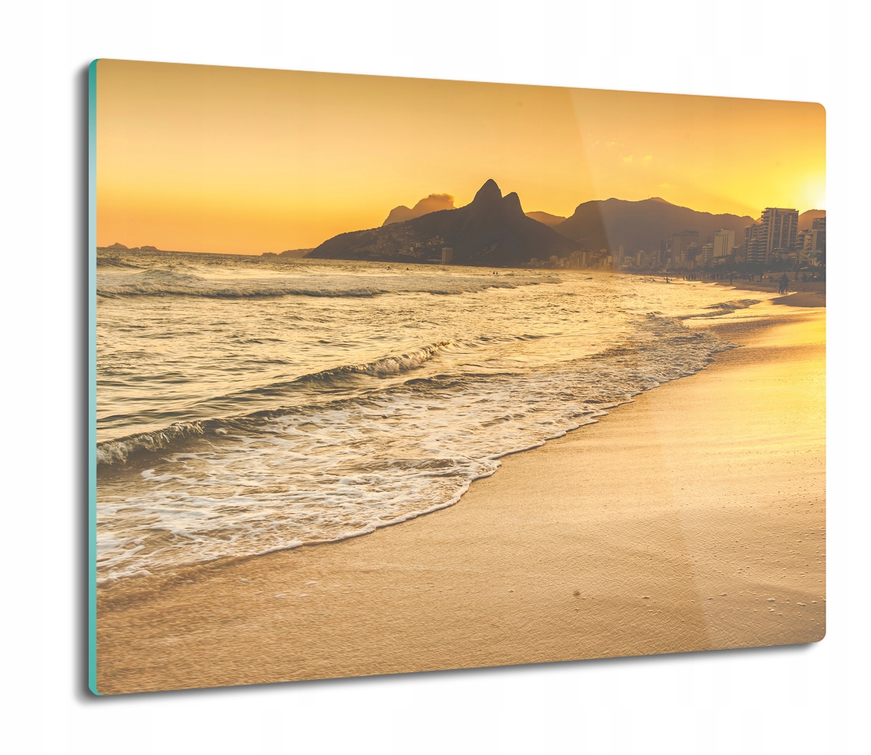 

Plaża Rio fale 60x52 deska do krojenia na prezent