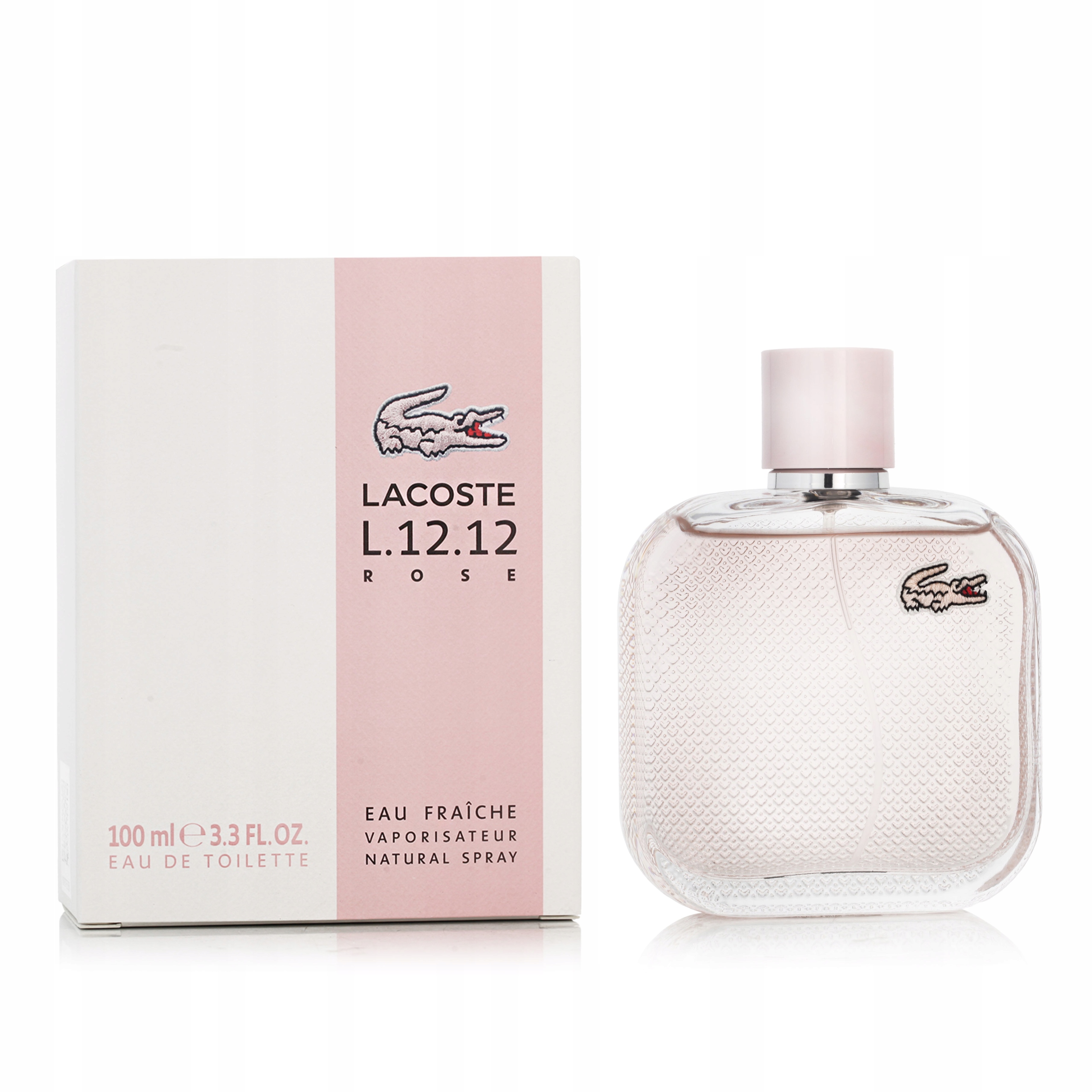 Lacoste L.12.12 Rose Eau Fraîche Edt 100 ml W