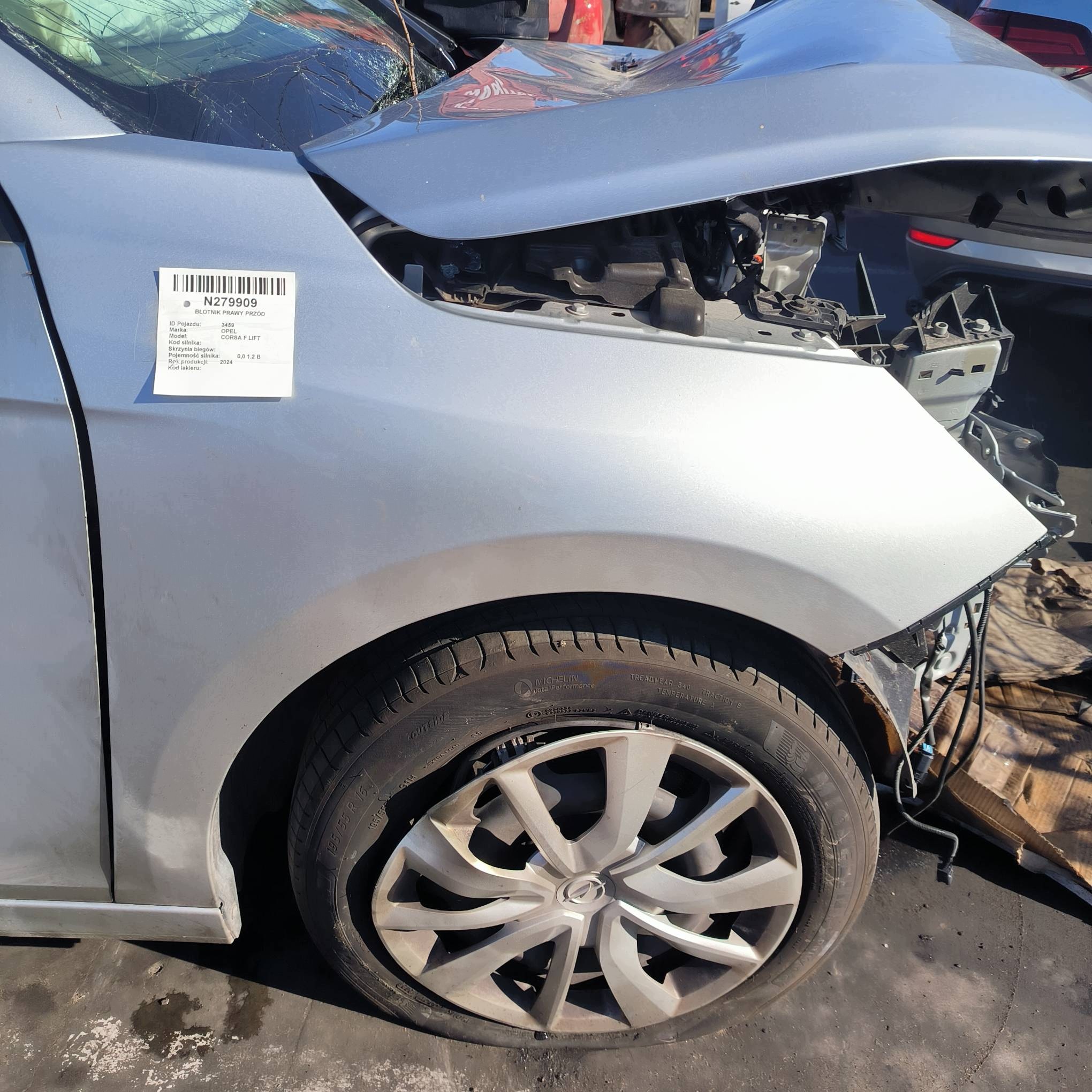 fender right front EZR OPEL CORSA F LIFT