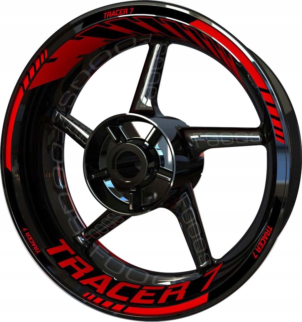 НАКЛЕЙКИ НА ОБОД RANTY FOOQS ДЛЯ YAMAHA TRACER 7