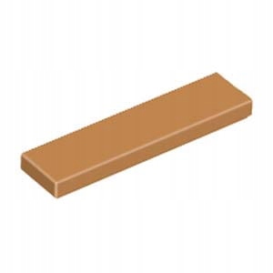 

Lego Płytka Gładka 1x4 Tile Medium Nougat 2431