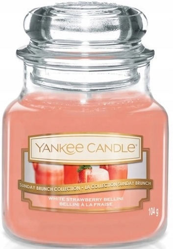 

Yankee Candle świeca White Strawberry Bellini 104g