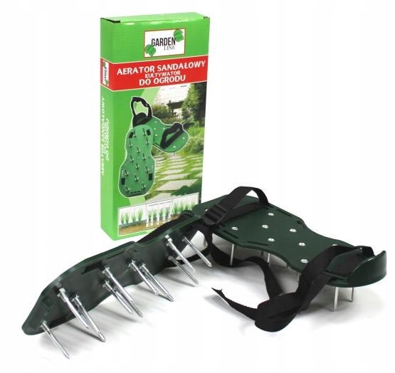 AERATOR OGRODOWY SANDAŁOWY BUTY Z KOLCAMI KOLCE