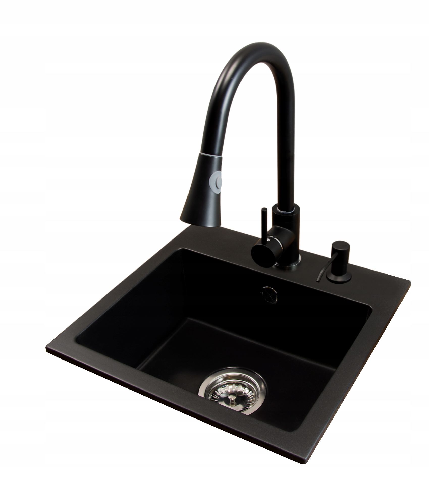 

Zlewozmywak Granitowy Don Bateria Dozownik