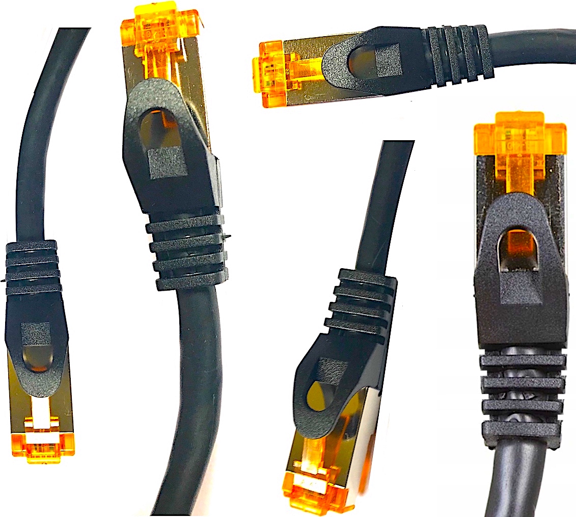 

Kabel Sieciowy Lan Ethernet RJ45 Sftp CAT6a 10M