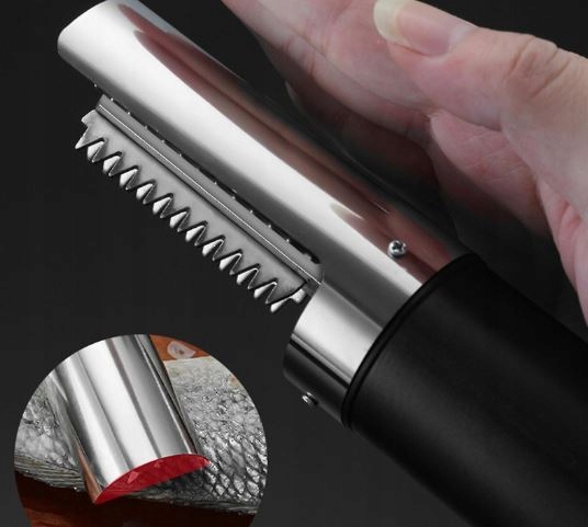 ELEKTRYCZNA SKROBACZKA SKROBAK MASZYNKA NÓŻ DO ŁUSEK RYB SKALER TARKA 120W Marka inna marka