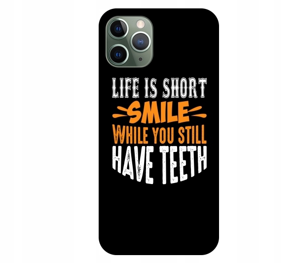 

Etui pokrowiec do iPhone 11 Pro Life is short