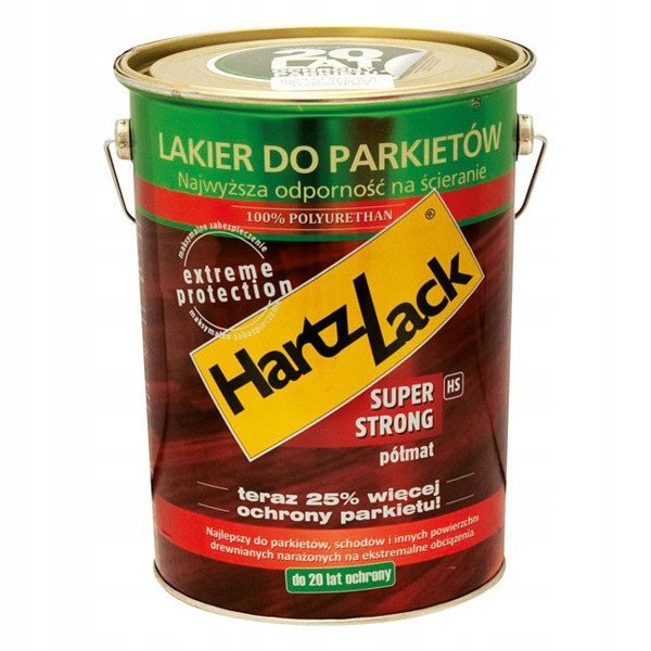 Lakier do parkietu HartzLack 5 l półmat