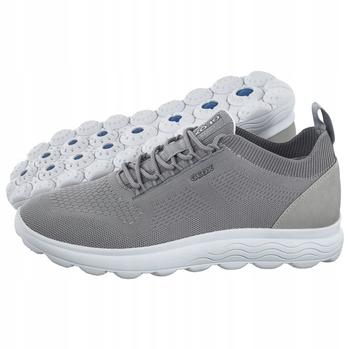 Buty Sportowe Geox U Spherica U15BYA 0006K Szare