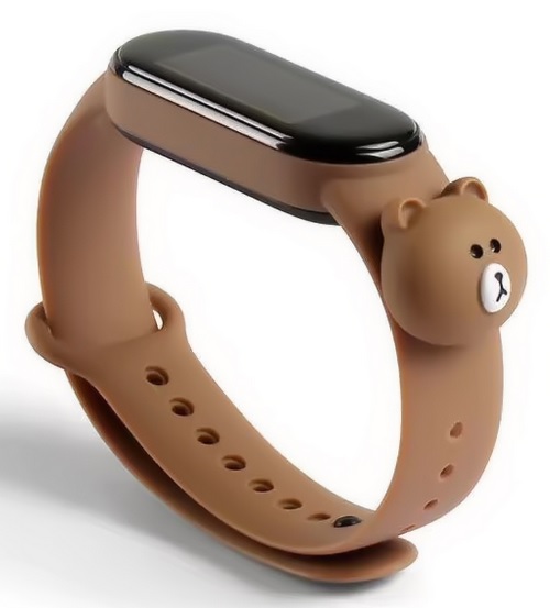 OPASKA DO XIAOMI MI BAND 5 6 7 PASEK MIBAND WZORY DZIECIĘCA Materiał inny