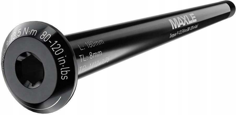Zadní osa Maxle Stealth Mtb, 12x142, délka 167 mm, délka závitu 20 mm, závit