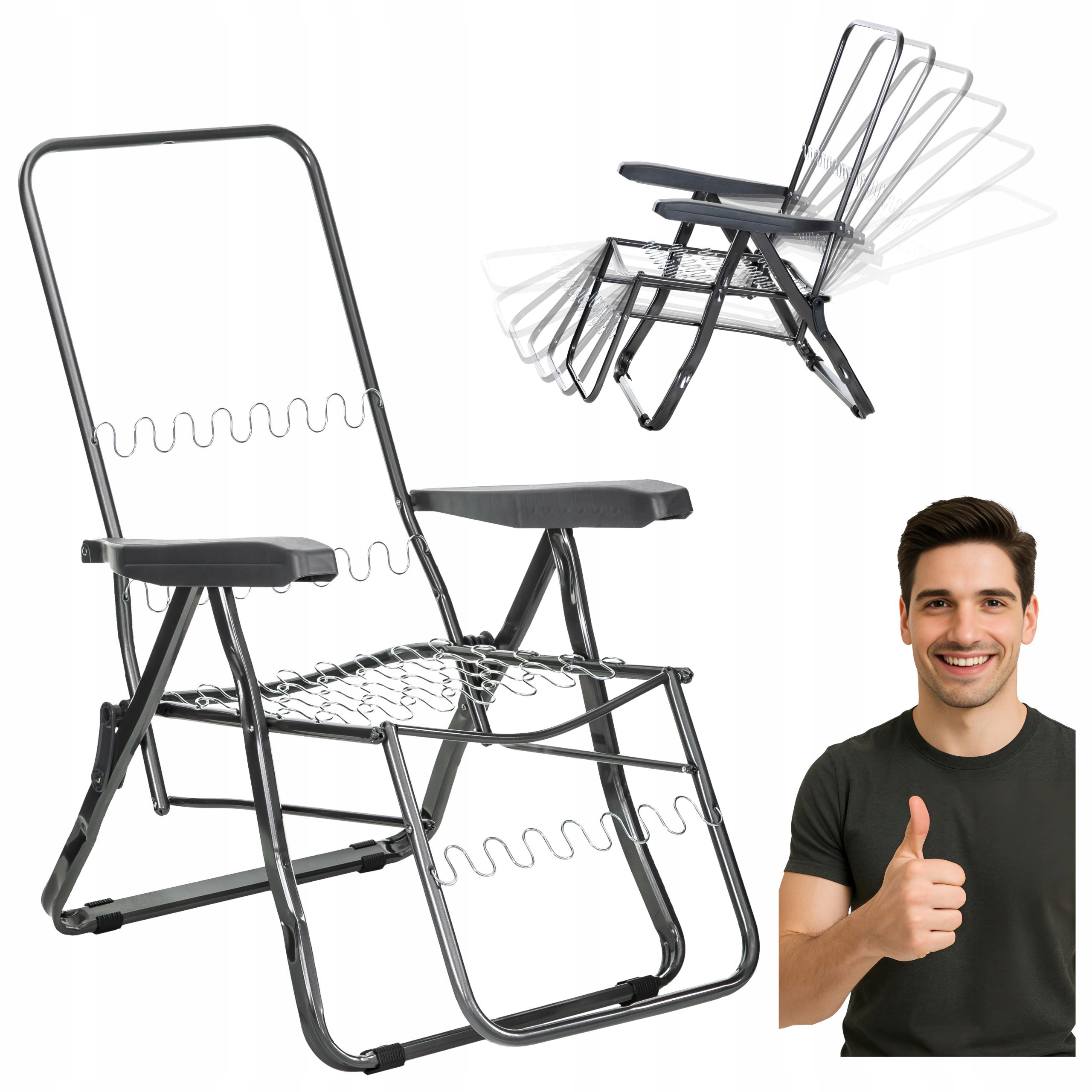 Rošt záhradného ležadla Skladacie záhradné ležadlo Rám záhradného kresla