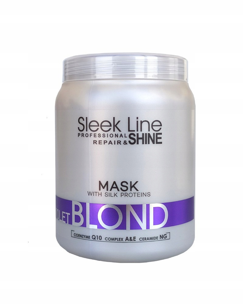 Neutralizační maska pro blond vlasy Stapiz Sleek Line Violet Blond 1000 ml