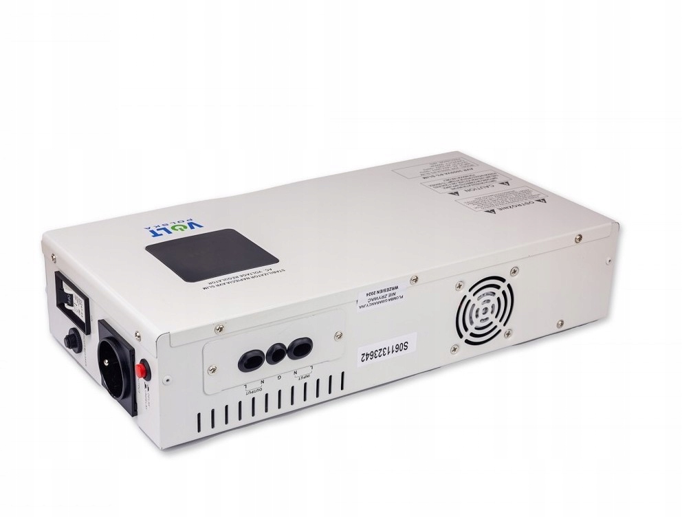 STABILIZATOR NAPIĘCIA SIECIOWEGO PRĄDU AVR SLIM 3000VA WISZĄCY Agregat PIEC EAN (GTIN) 5904100452002
