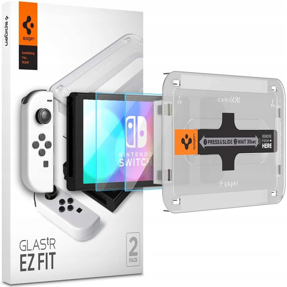 Szkło hartowane Spigen do Nintendo Switch Oled Kod producenta AGL03829