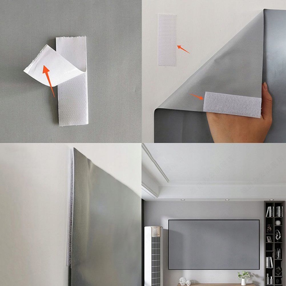 SKŁADANY ANTYŚWIETLNY EKRAN PROJEKCYJNY Z TKANINY PRZENOŚNEJ Marka bez marki