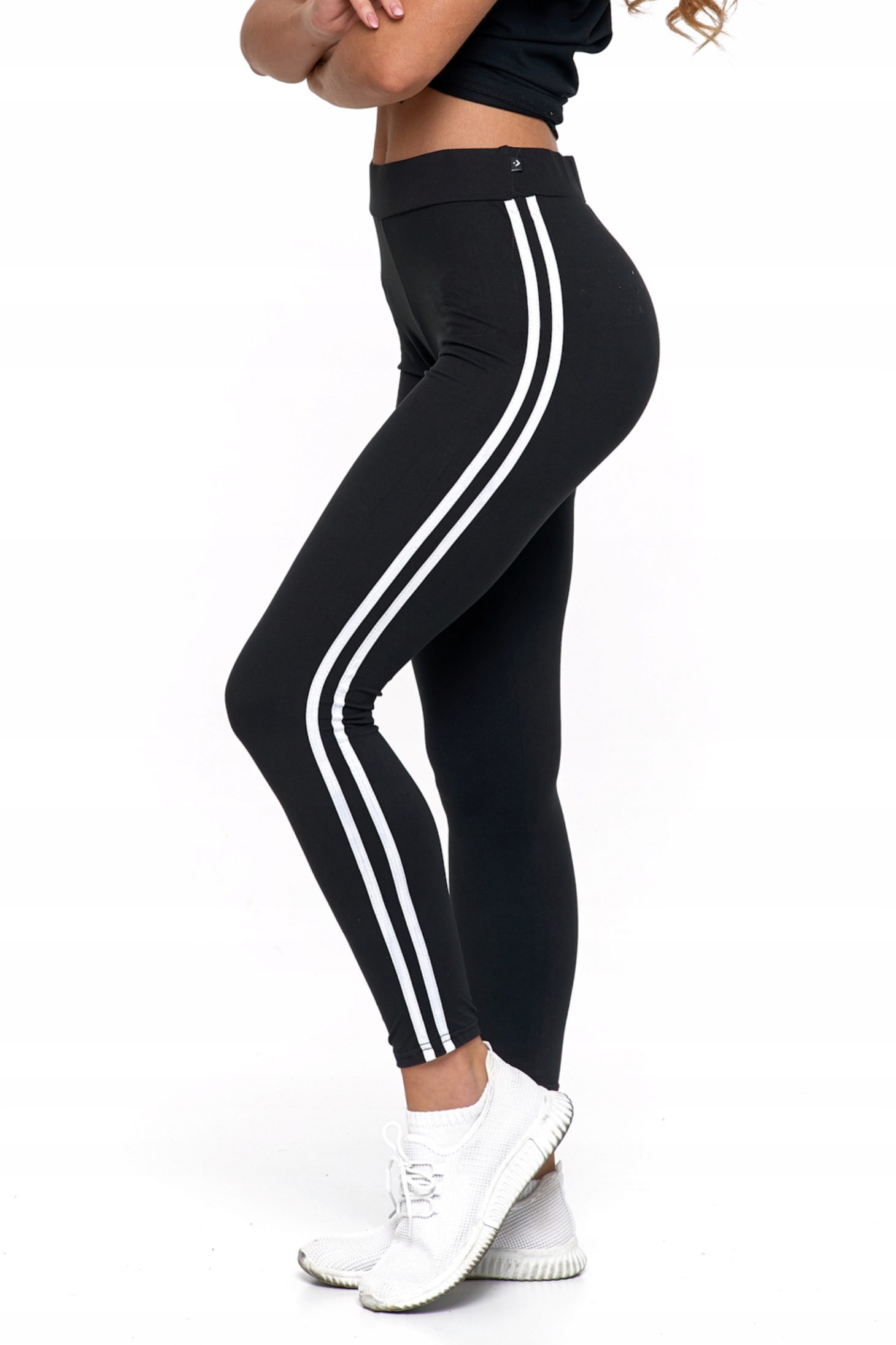 LEGGINGY DAMSKIE WYSOKI STAN KRYJĄCE MORAJ L/XL Model RDL1200-016