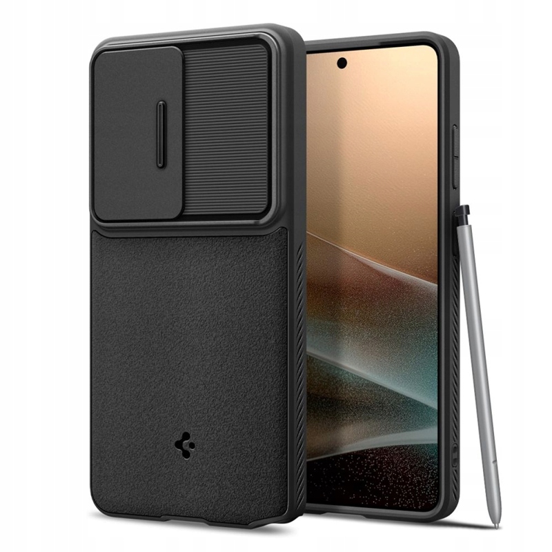Spigen Optik Armor – Pouzdro pro Samsung Galaxy S26 Ultra (černé)