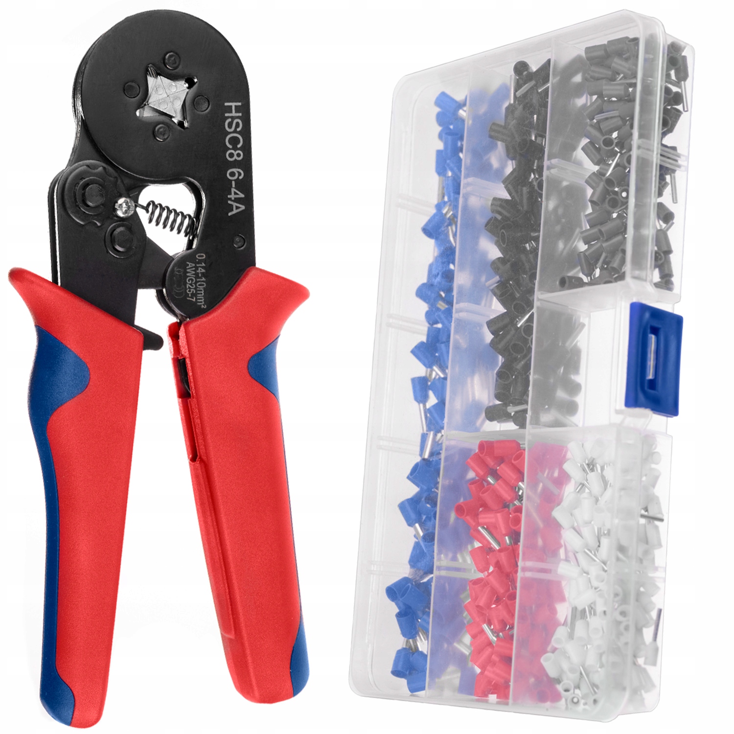 

Zaciskarka Praska Kabli Tulejek Końcówek Tulejki