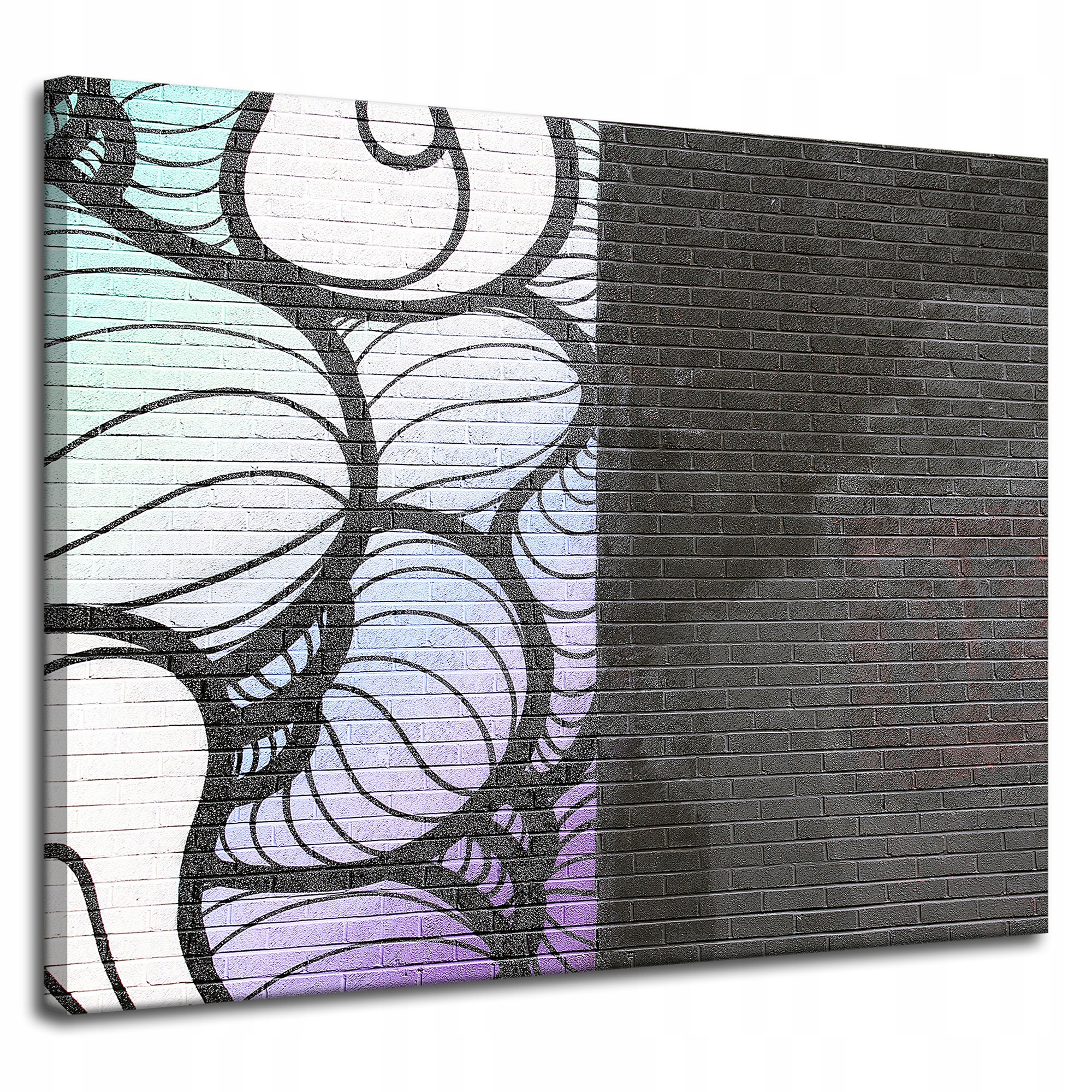 Obraz Canvas Architektura Murální cihla 100x80 cm