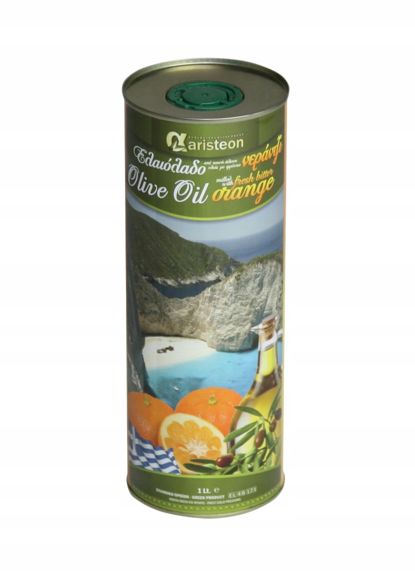 Oliwa z Oliwek z Pomarańczą 1L Grecka Aristeon