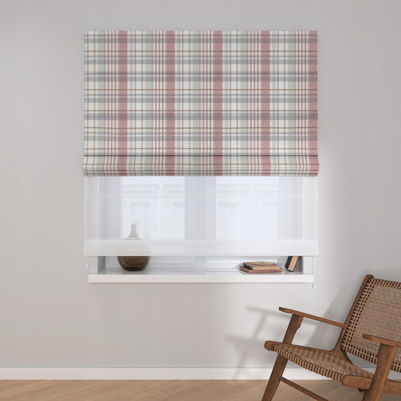 Hotová rímska roleta Duo 130x170 cm čierna