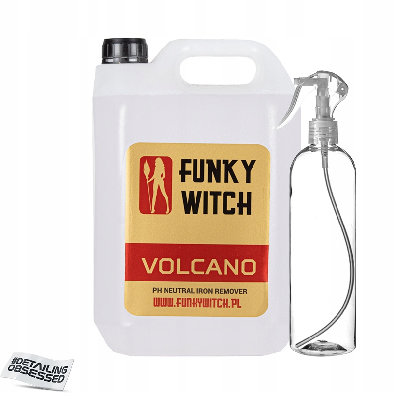 Funky Witch Volcano Neutral Iron Remover 5L na čistenie diskov od usadenín