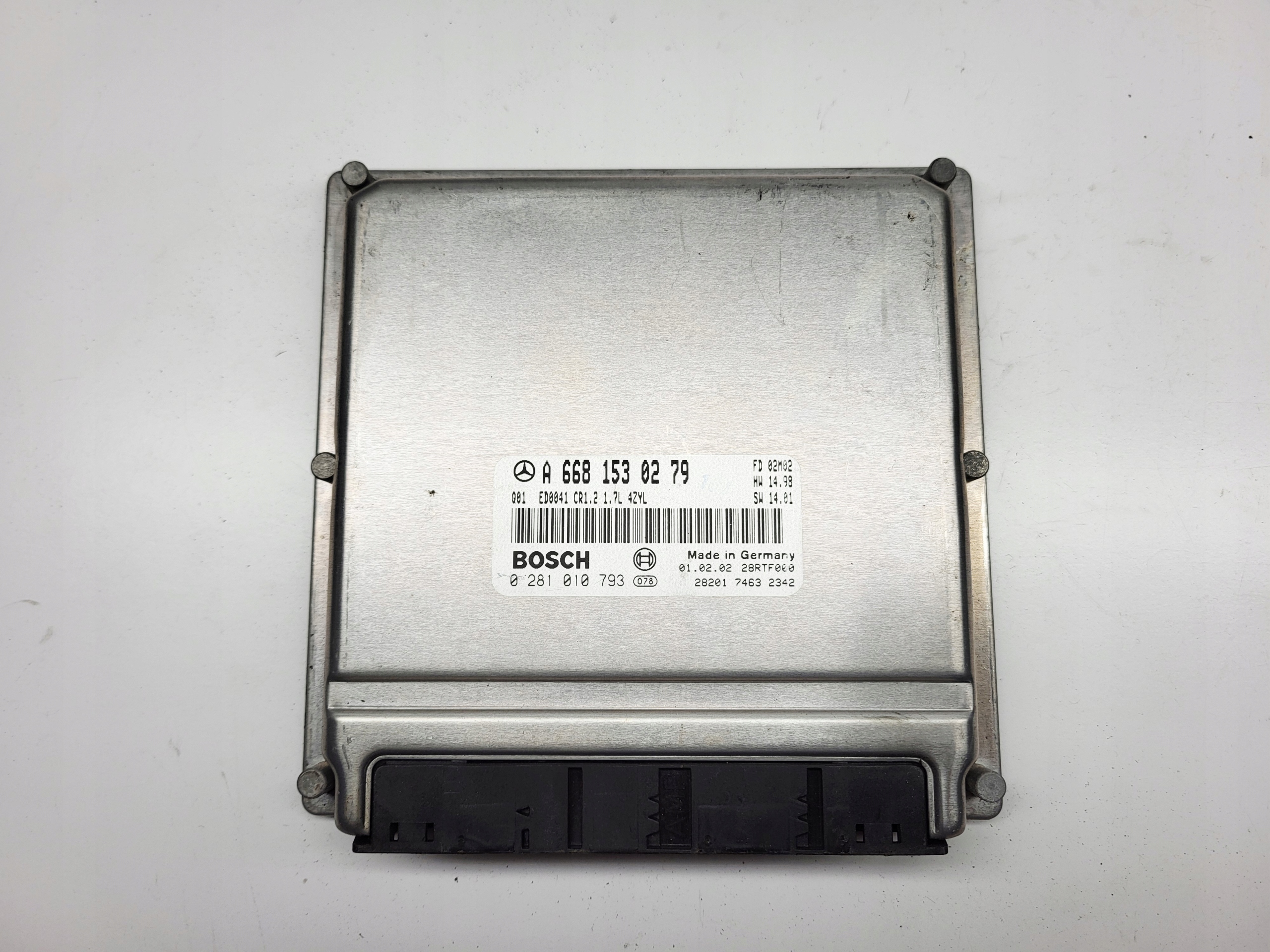 computer control unit of the engine Mercedes A170 W168 1.7 CDI A6681530279