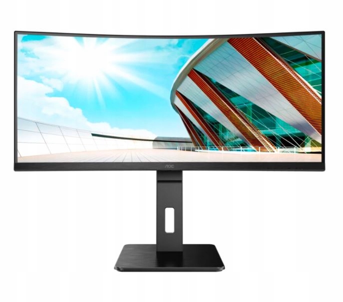 Aoc/ CU34P2A/ 34"/ Va/ 3440x1440/ 100Hz/ 1ms/ Black/ 3R CU34P2A