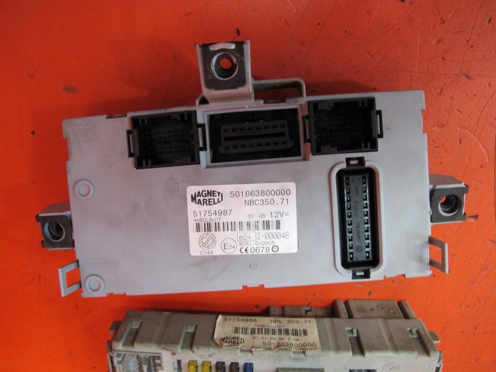 LANCIA MUSA 04- 1.9 D 188B2000 computer compartment BSI ignition key KPL