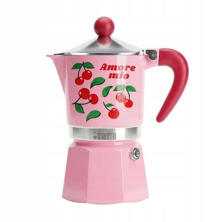 Bialetti Kávovar Na Přípravu Kávy Rainbow Fruit Vibes Růžový 3tz