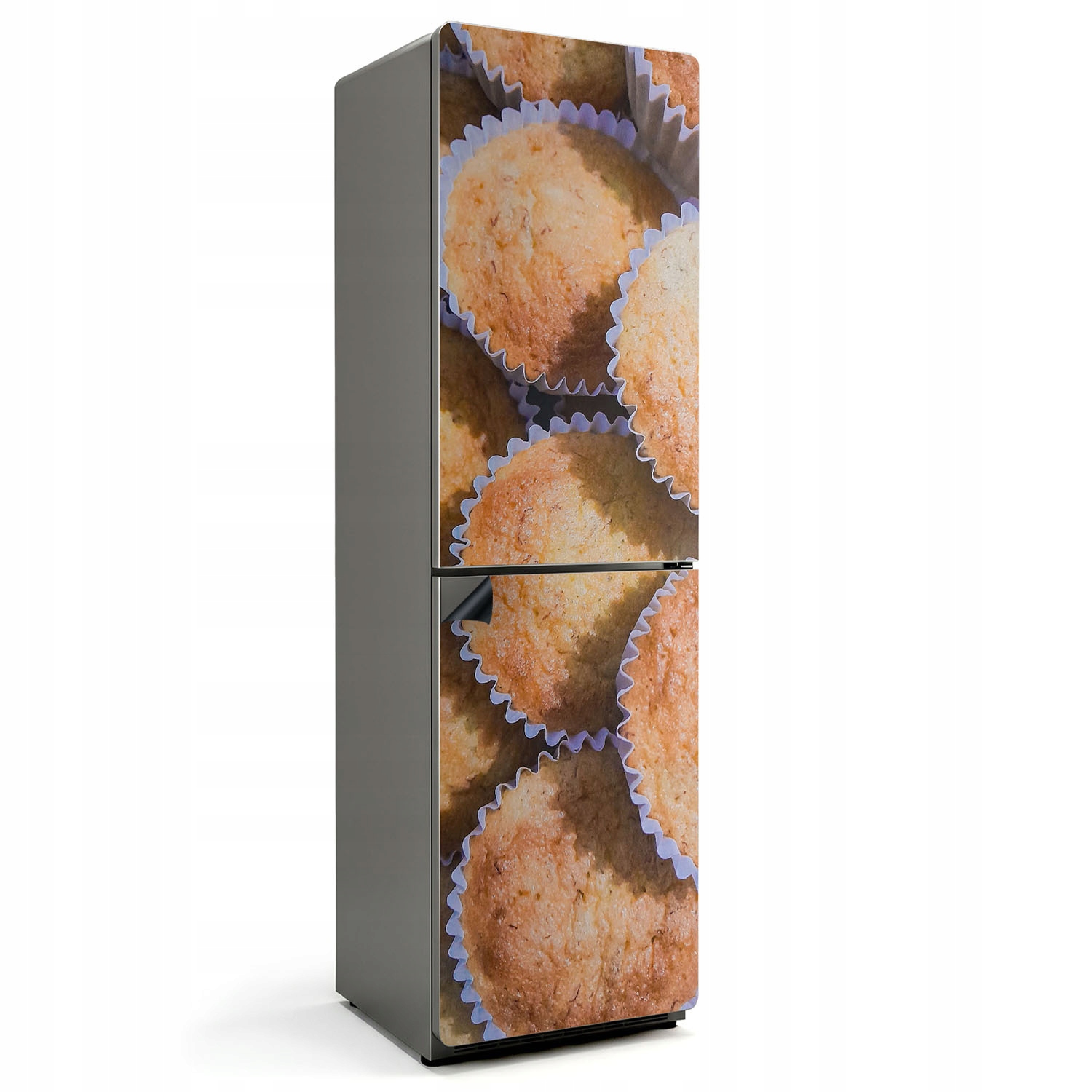 Magnetická krytka na chladničku Lahodné muffiny v papieroch 60x205