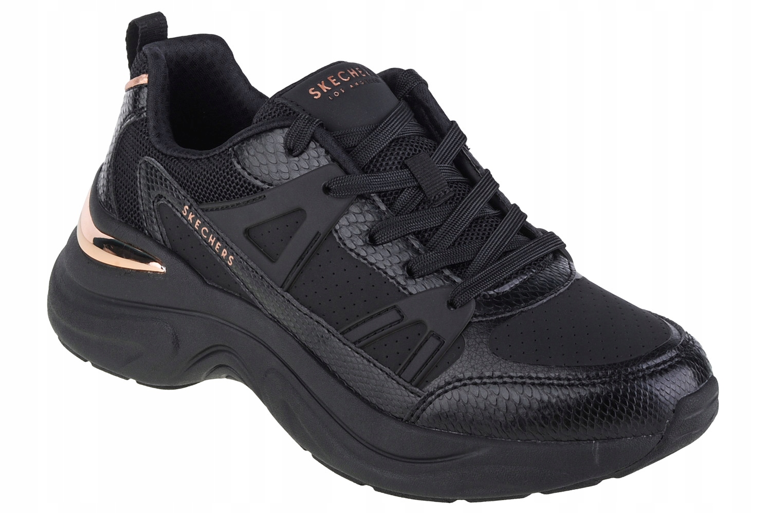 Skechers Hazel-faye [35,5] Dámské tenisky Černá